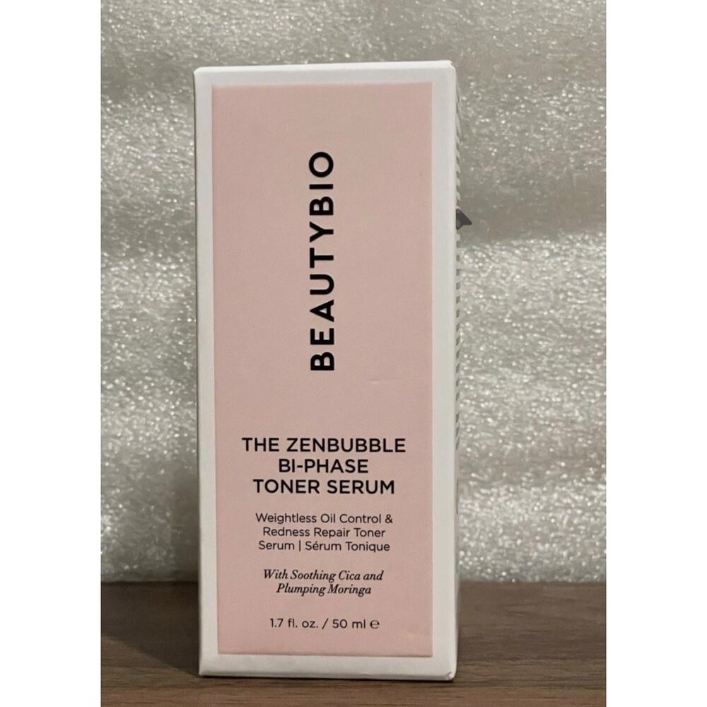 Beauty Bio Zenbubble Bi-Phase Toner Serum 1.7 oz New In Box